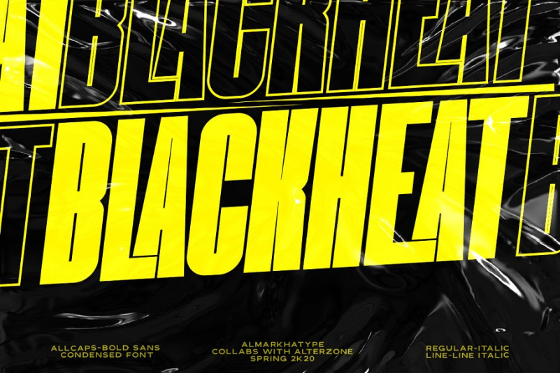 Blackheat Font Blackheat Font