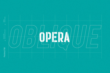 Opera Oblique Font