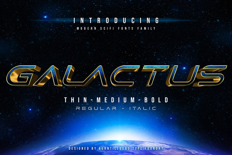 Galactus Font