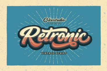 RETRONIC Font