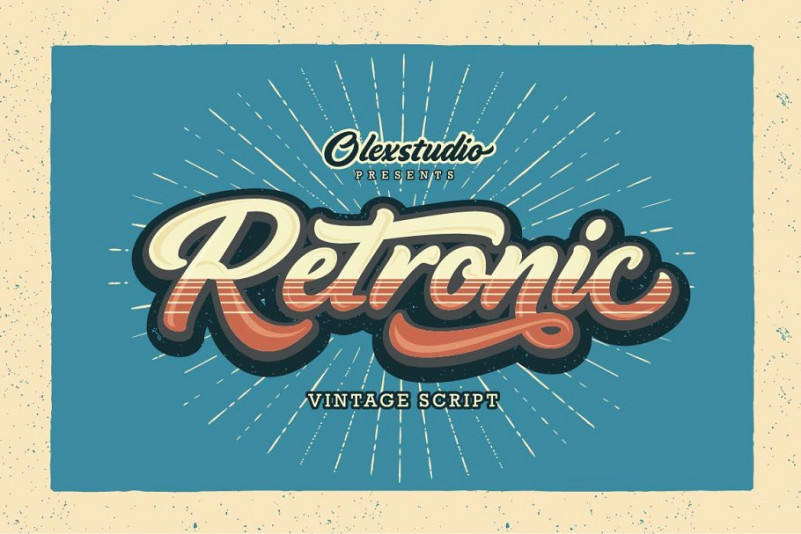 RETRONIC Font