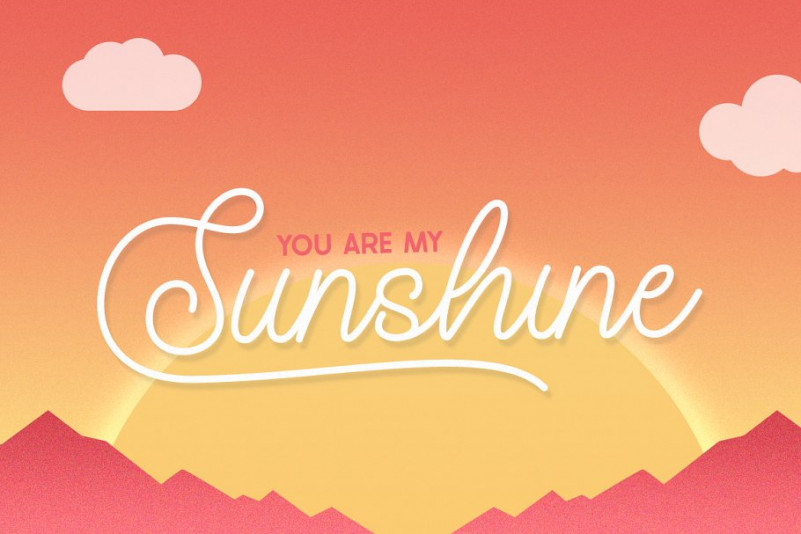 California Sunset Font California Sunset Font