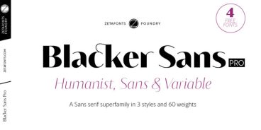 Blacker Font