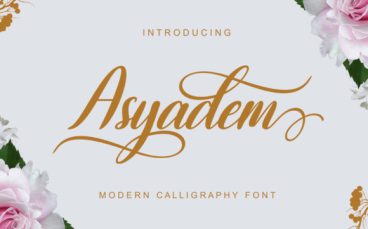 Asyadem Font