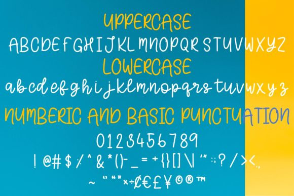 Blue Font Blue Font