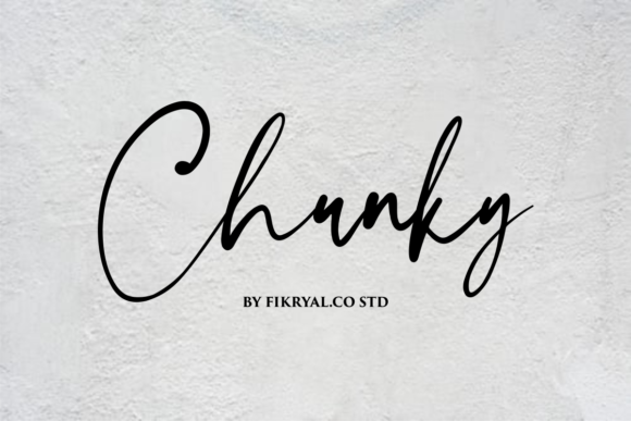 Chunky Font Chunky Font