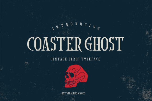 Coaster Ghost Font