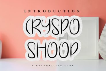 Cryspo Shoop  Font