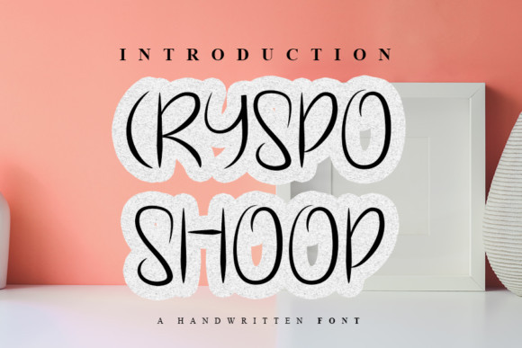 Cryspo Shoop  Font