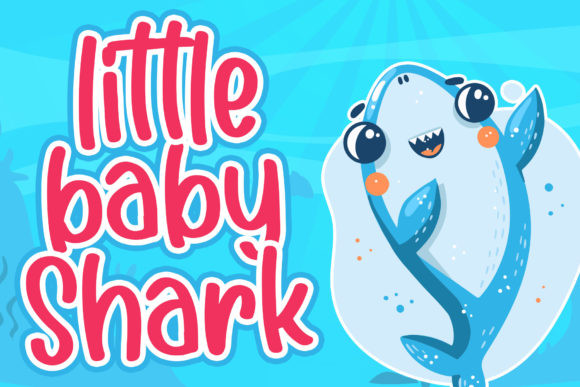 Cutie Shark  Font