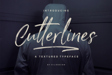 Cutterlines Font