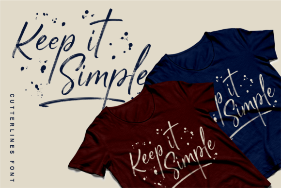 Cutterlines Font