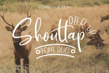 DeerUp Shouttap Font