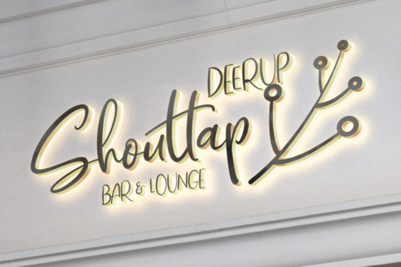 DeerUp Shouttap Font DeerUp Shouttap Font