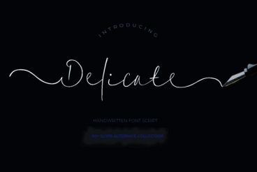 Delicate Font