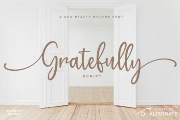 Gratefully  Font