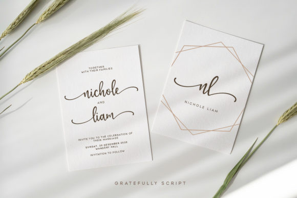 Gratefully Font Gratefully Font