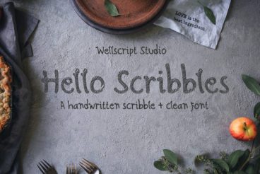 Hello Scribbles Font