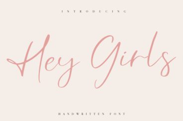 Hey Girls Font