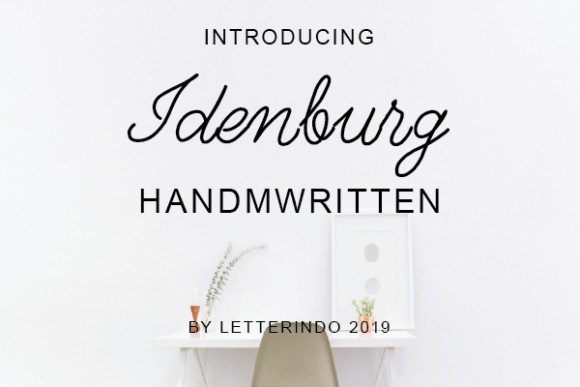 Idenburg Font