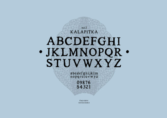Kalapitka  Font