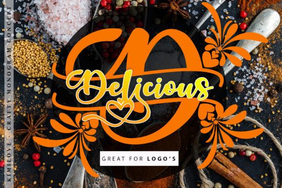 Kimilove Monogram Font