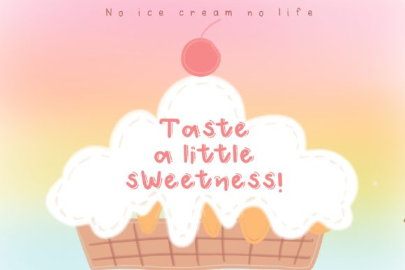 Lemon Sherbet  Font