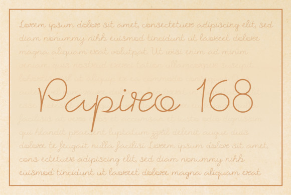 Papiro 168 Font Papiro 168 Font
