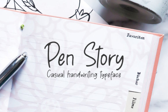 Pen Story Font