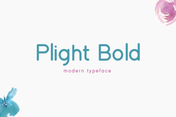Plight Bold Font
