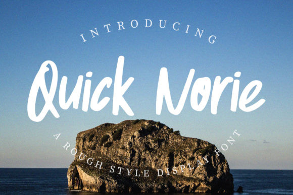 Quick Norie Font Quick Norie Font