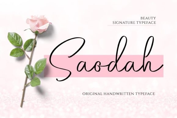 Saodah Font Saodah Font