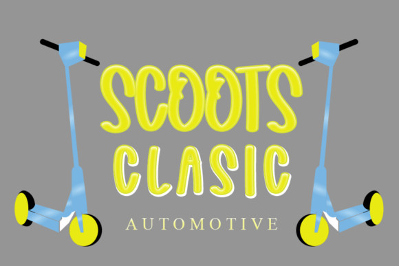 Scoots Domino Font
