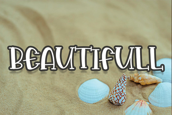 Shells and Starfish Font