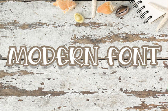 Shells and Starfish Font