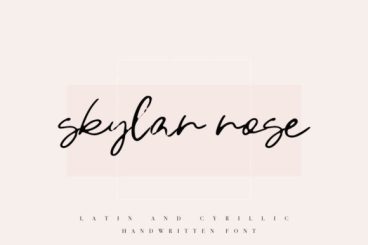 Skylar Rose Font