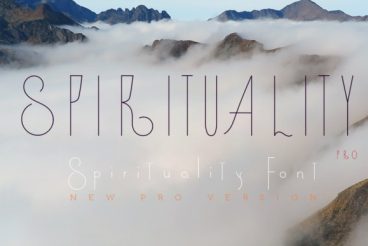 Spirituality Font