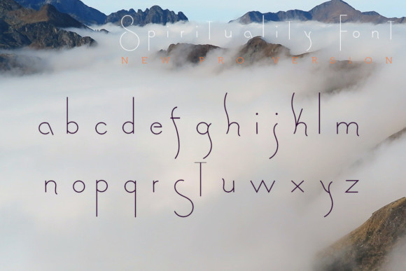 Spirituality Font