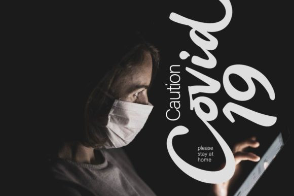 Stay Home Font