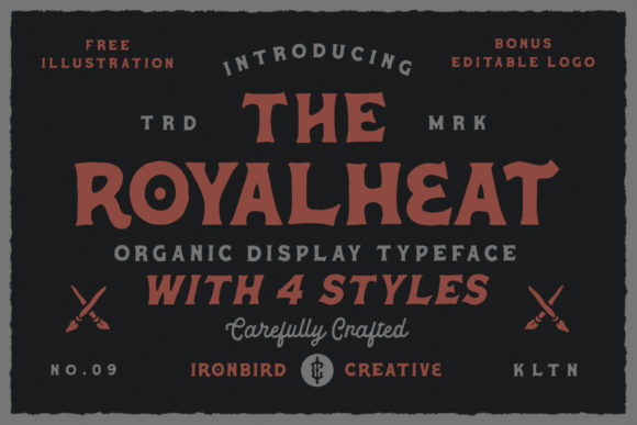 The Royalheat Font The Royalheat Font