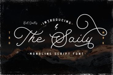The Saily  Font