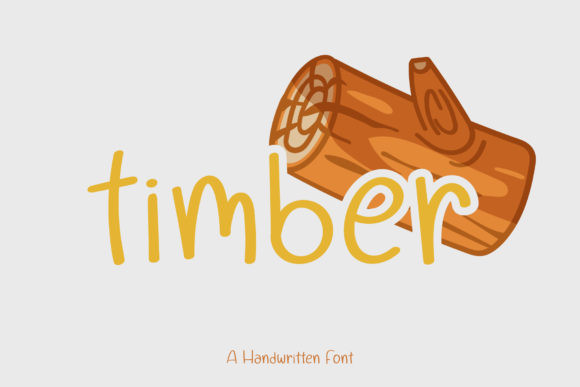 Timber  Font