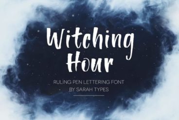 Witching Hour Font