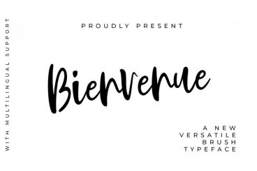 Bienvenue Font