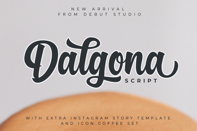 Dalgona Script Font Dalgona Script Font