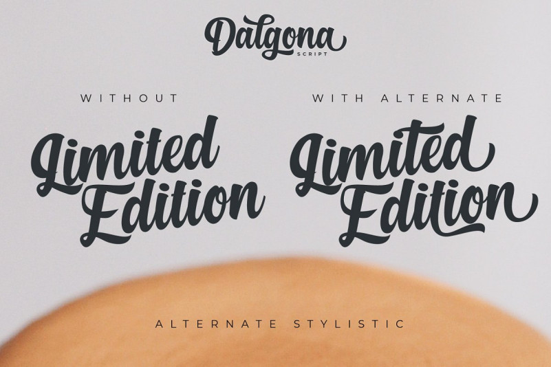 Dalgona Script Font Dalgona Script Font