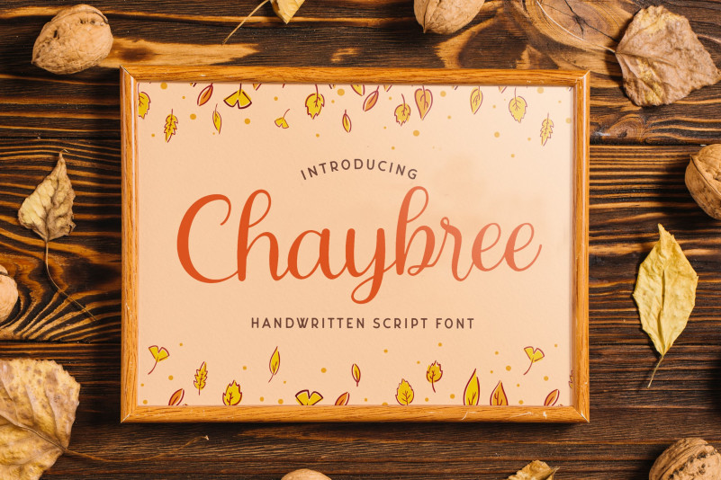 Chaybree Font Chaybree Font