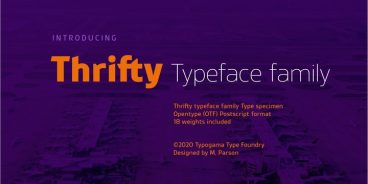 Thrifty Font