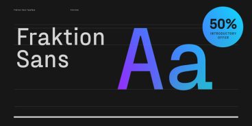 Fraktion Sans Font