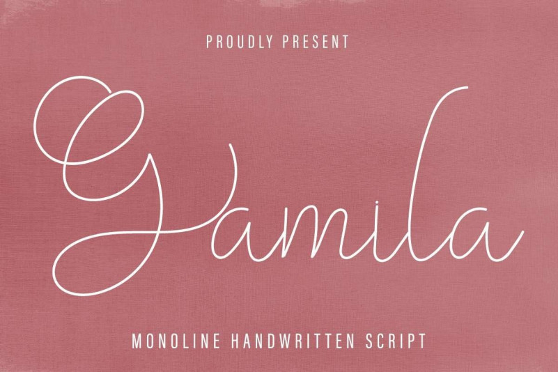 Gamila Font